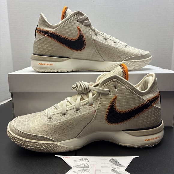Nike Zoom LeBron NXXT Gen Da Vinci LT Orewood Brown DR8784-100 Men's Size 11.5 - Picture 2 of 16